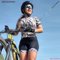 kafitt womens cycling clothes triathlon skinsuit sets 20d gel pad roupa ciclismo feminina bike jumpsuit kits summer macaquinho