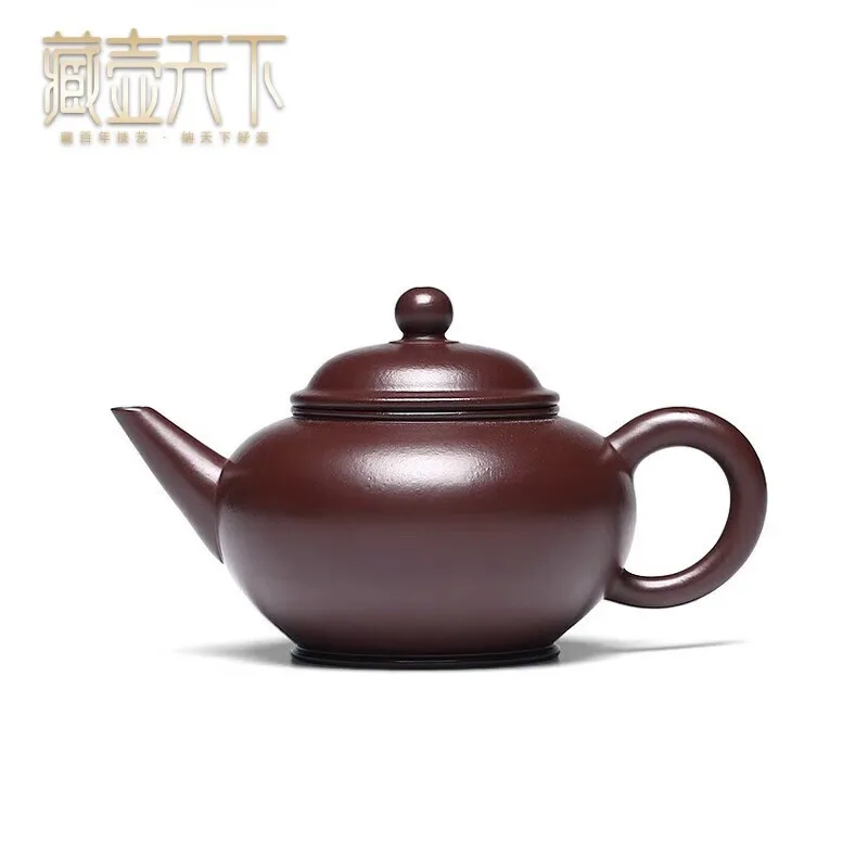 

Zanghutianxia, маленький объем, Yixing, Фиолетовый глиняный горшок, ручная работа, бытовая, необработанная руда, фиолетовый баклажан, грязь для одного...