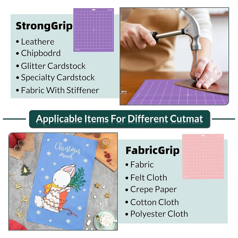 4 упаковки ковриков для резки 12X12 дюймов Explore Air 2/Air/One/Maker клейкие липкие сменные