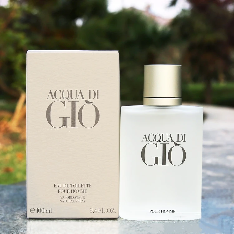 

Men's Perfumes Acqua Di Gio Eau De Toilette White Gio Long Lasting Fragrance Original Smell Cologne for Men