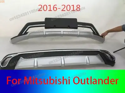 

Передние и задние бамперы из инженерного АБС-пластика, защита от царапин, автомобильные аксессуары для Mitsubishi Outlander 2013-2015