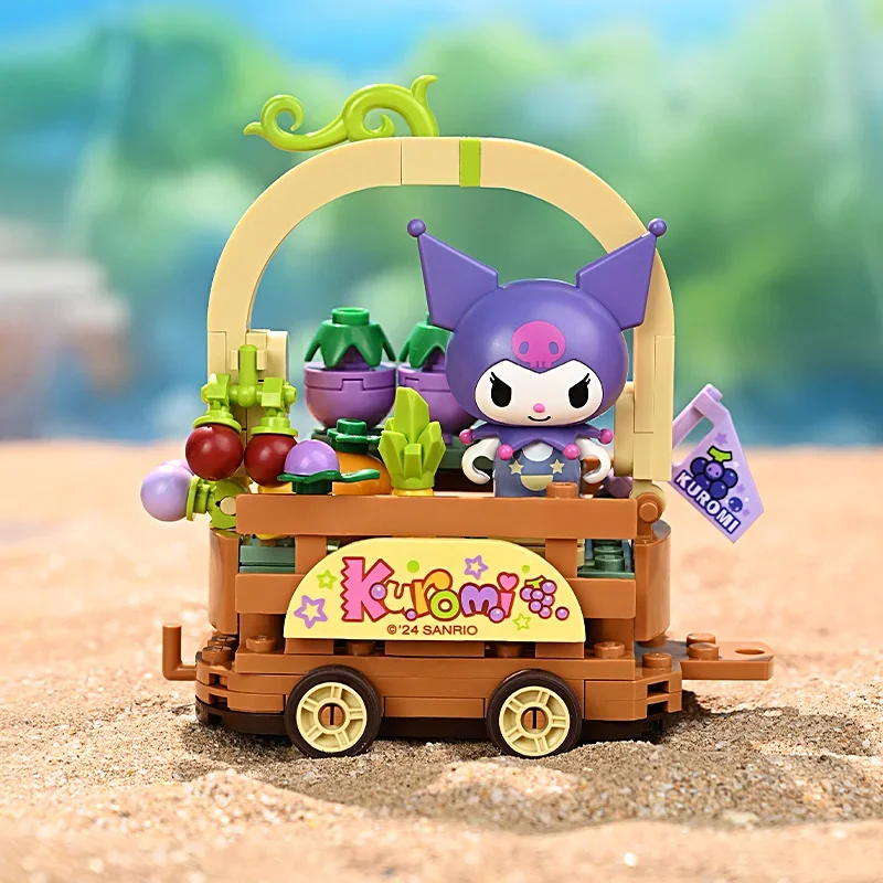 Keeppley строительные блоки Sanrio плавучий парад Hello Kitty My Melody Hangyodon уличная сцена