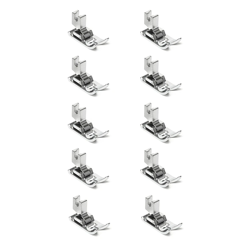 

10PCS Straight Sewing Machine Foot Universal Replacement For All Low Singer, Brother, Janome, Etc. Domestic Sewing Machines