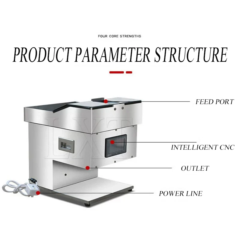 Оборудование для креветок с открытой спиной из нержавеющей стали. Устройство