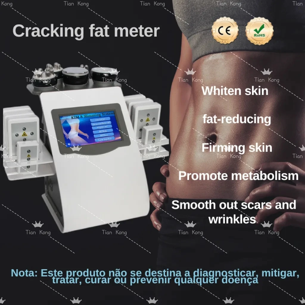 

Ultrasonic Cavitation Machine 40K For Weight Loss Multipole Radio Frequency Anti Wrinkle Skin Tightening Instrument