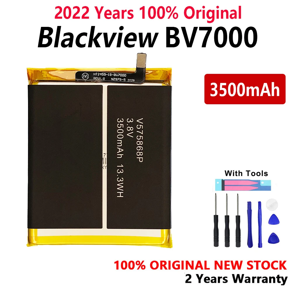 

100% Original 3500mAh BV 7000 Battery For Blackview BV7000 / BV7000 Pro V575868P Phone Batteries Bateria With Gift Tools