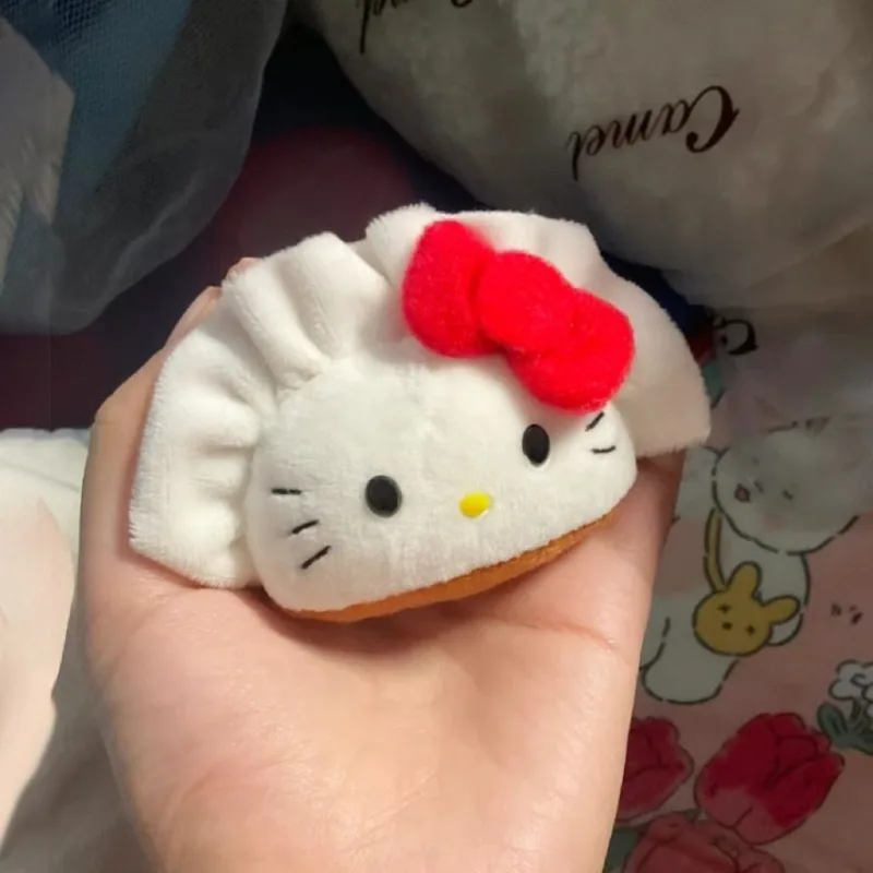 Сумка Miniso плюшевая в стиле Hellokitty подвеска для девушек кавайная кошка рюкзак
