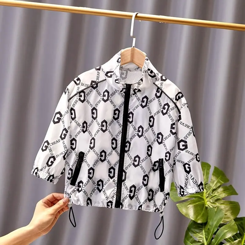 

Summer Jacket Girl Hoodies Toddler Jacket Sweatshirts for Baby Outerwear Clothes Teenagers Kids Boy Coats Children's Clothing