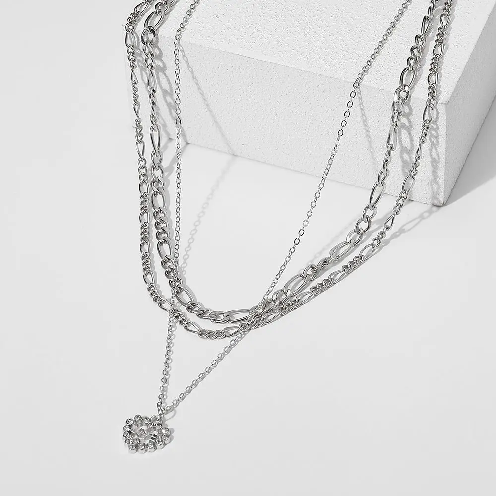 

Women New Retro Charm Pendant Chain Necklace Jewelry Hip-Hop Style