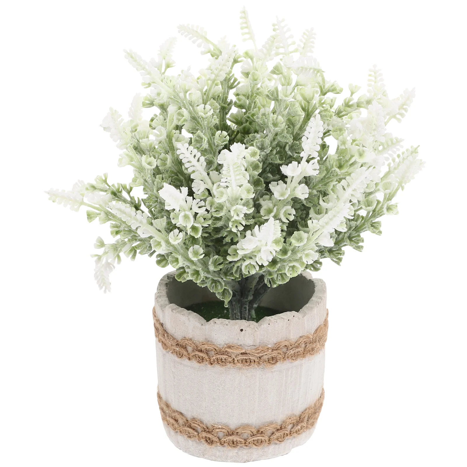 

Lavender Fakepotted Artificialfaux Decor Bonsai Pots Flowers Flowerbathroom Arrangements Floral Purple Lifelike Pot Ornament