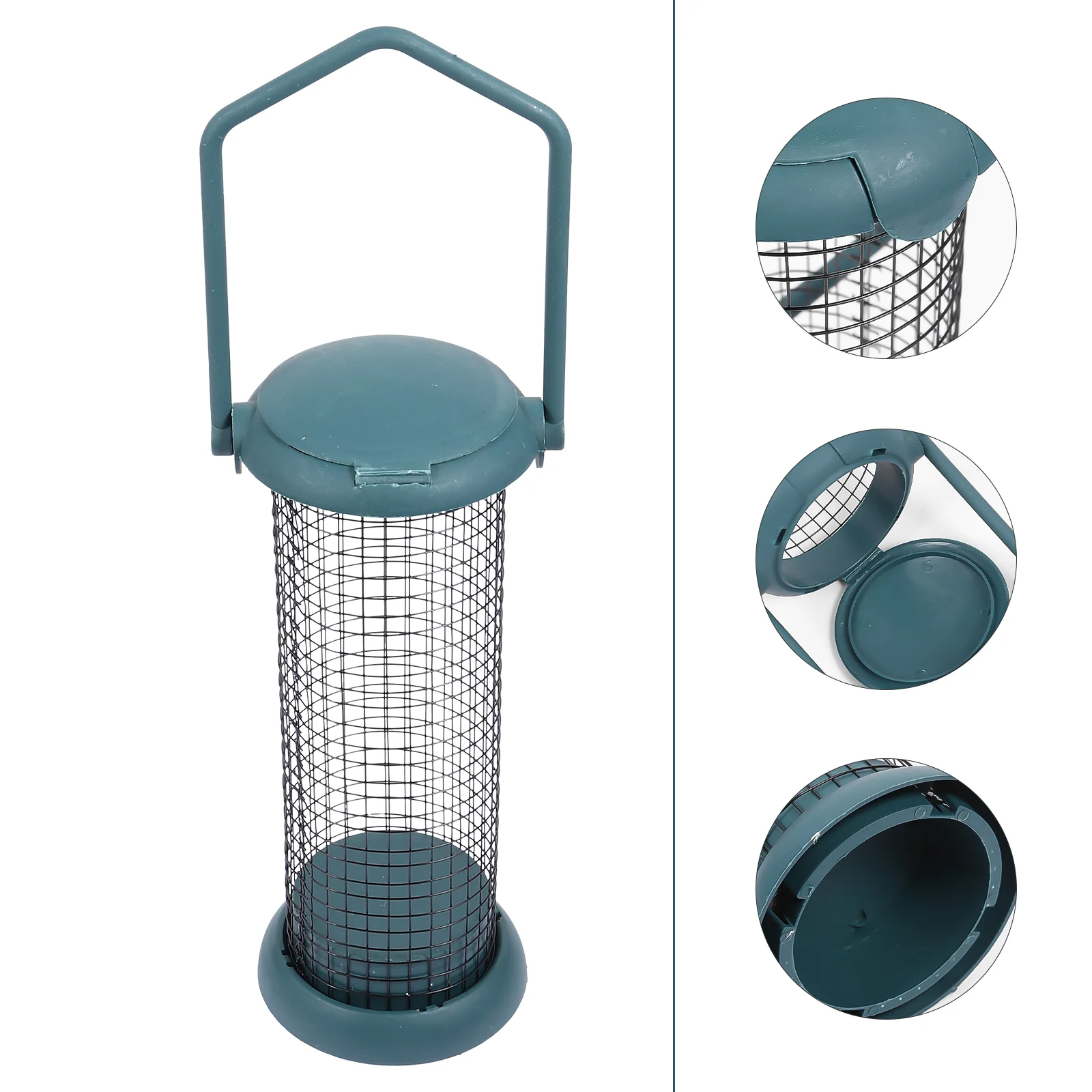 

Bird Feeder Dish Tube Finch Outdoor Feeders Hanging Parrot Waterer Bath Tray Garden Platform Porch Outsidefood