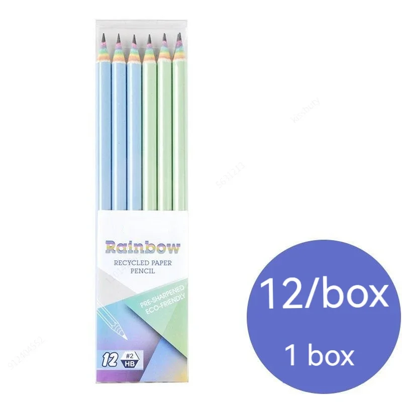 

Детские простые карандаши HB Kissbuty 12 шт.