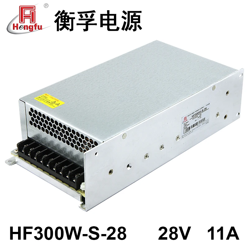 

Factory Hengfu HF300W-S-28 Power Charger AC 220V Transfer DC28V 11A Singel-Channel Output Switching Power supply