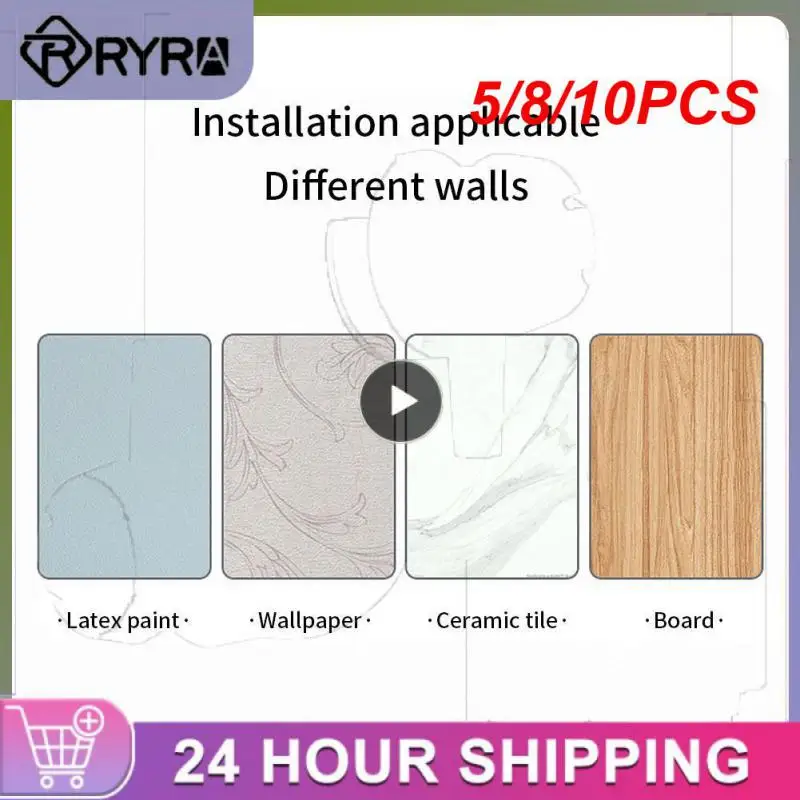 

5/8/10PCS Self-adhesive Splash-proof Electric Plug Cover Waterproof Switch Protective Cover Power Outlet Box Home Office