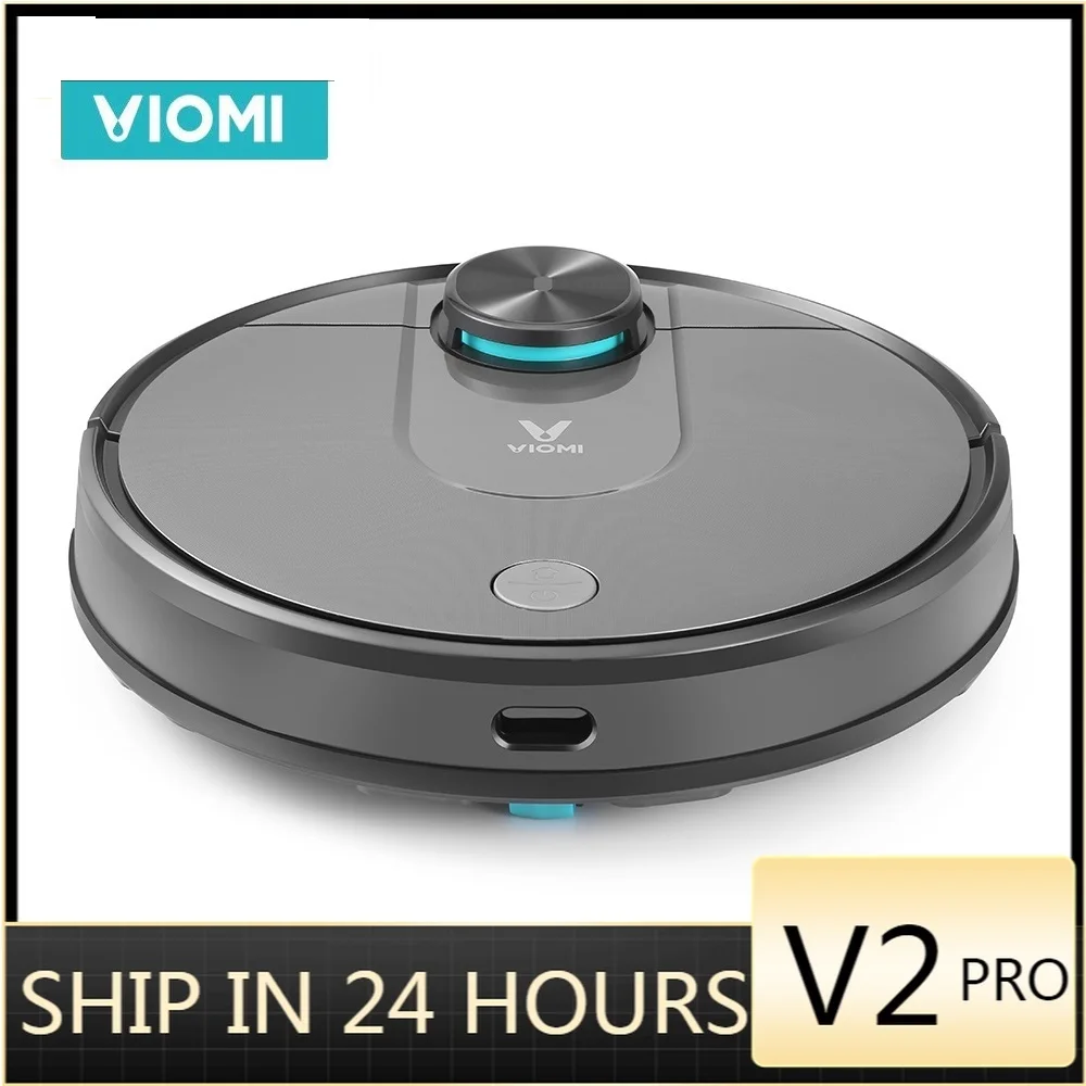 

2021 New VIOMI V2 Pro Robot Vacuum Cleaner 2100Pa Suction 3200mAh Battery LDS Laser Navigation Sweeping and Mopping Robot