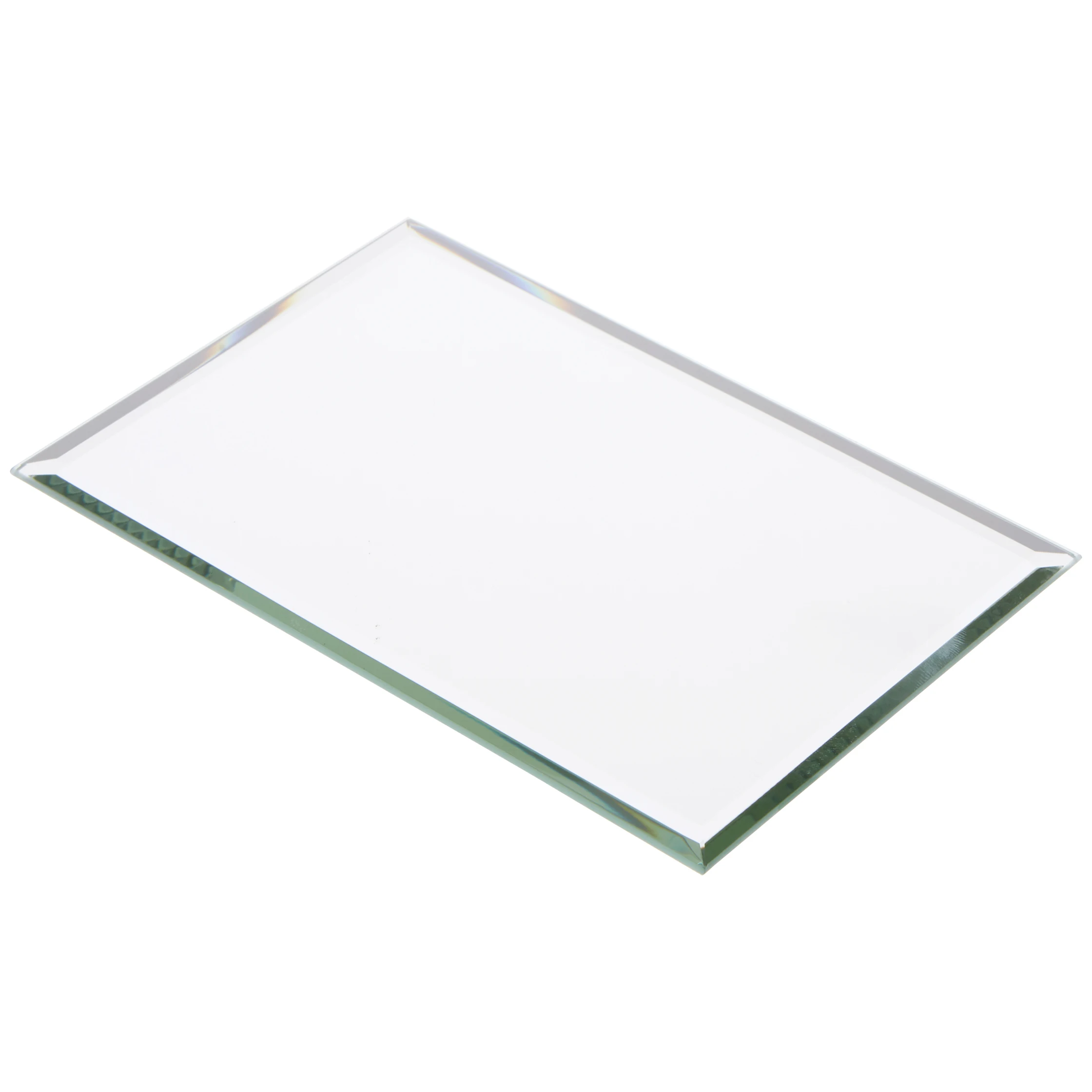 

HMTX Rectangle 3mm Beveled Glass Mirror, 4 inch x 6 inch (Pack of 12)