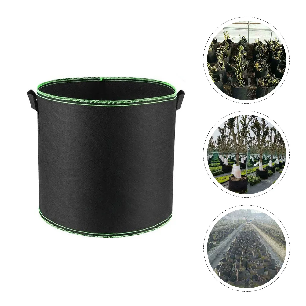 

3 Pcs Planting Bags Useful Durable Unique Plant Storage Pouch Garden Planting Pouch Plant Growing Bags Non-woven Planting Bags
