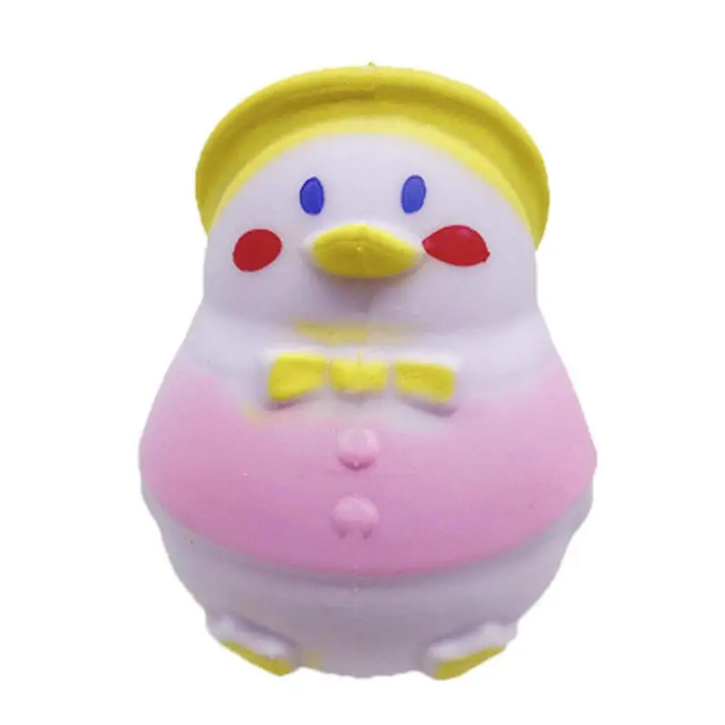 

Сжимаемая утка медленно поднимающаяся антистрессовая сжимаемая разноцветная игрушка сенсорные животные для мальчиков девочек взрослые с...