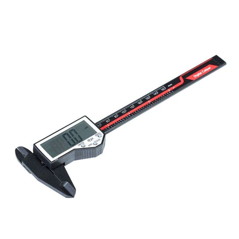 

Vernier Caliper 0-150mm Pachometer Measuring Instruments Tools LCD Digital Woodworking Ruler Inch/Millimeter Conversion