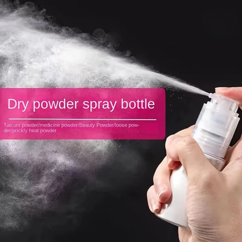 

2 шт., флакон с распылителем для пудры, аппликатор для волокна волос, пустая бутылка для макияжа, многоразовый диспенсер для парикмахерской, дорожные аксессуары для волос