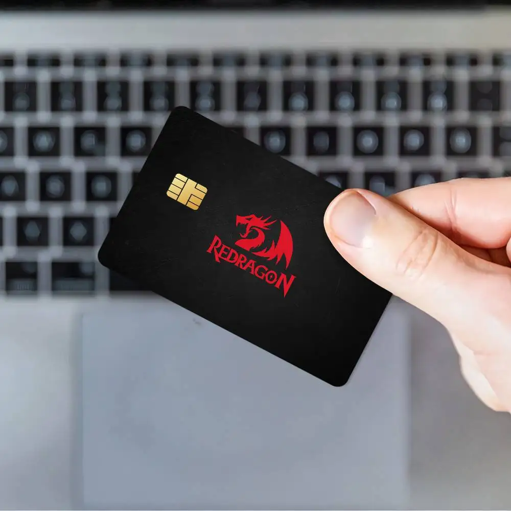 Модная наклейка-пленка R-Redragon для банковских карт, проездных билетов, кредитных и дебетовых карт, водонепроницаемая. (art.: 3920dccd4d60e) - 3920dccd4d60e