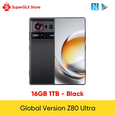 Новый смартфон nubia Z80 Ultra 5G, глобальная версия, Snapdragon 8 Elite Gen 5, 7200 мАч, 90 Вт, быстрая зарядка, 64 Мп, 144 Гц, oled-дисплей