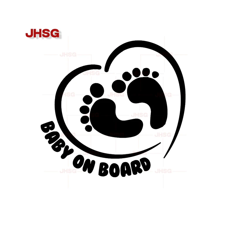 

High Quality Car Sticker Stroller Sticker Funny Cute Cool Safety Warning Decal Car Window and Bumper - Vinyl Waterproof Decal