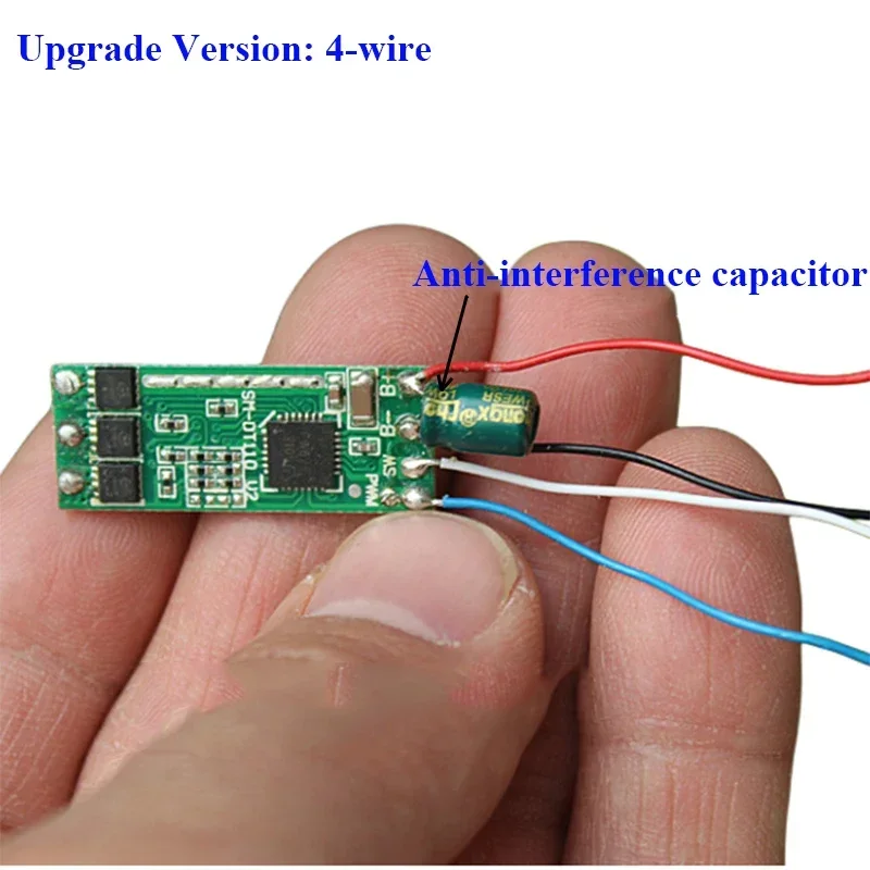 

2S 7-15A фрикционная плата, мини-модель самолета, бесщеточный Электрический регулятор, переключатель веса 1,5 г