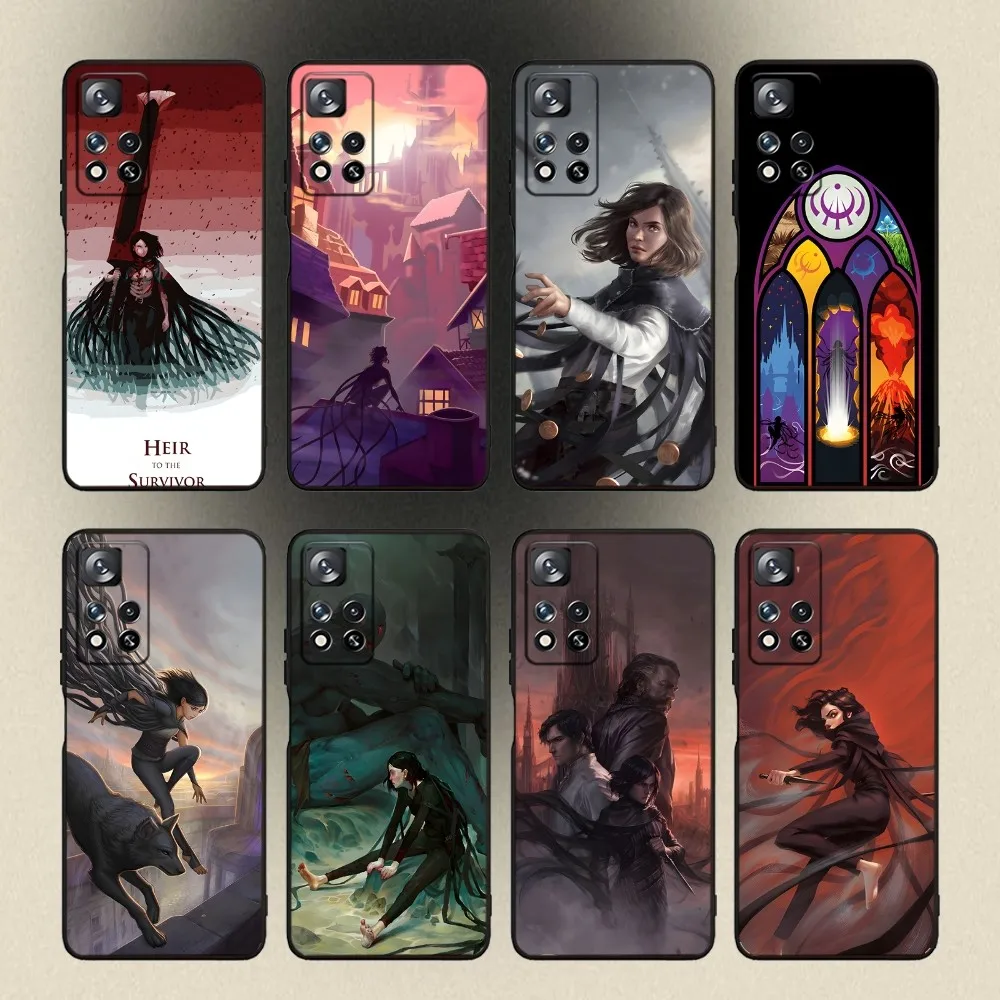 Чехол для телефона Mistborn Trilogy Vin Samsung Galaxy A20 A21s A22 A31 A32 A52 A53 A72 73 A80 A91 Мягкий черный