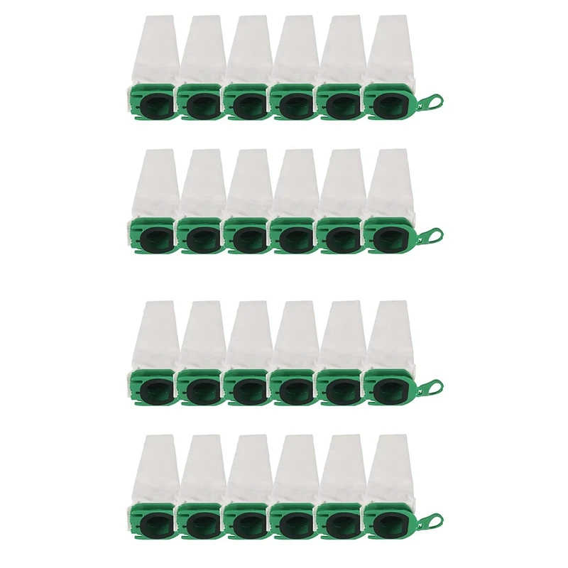 

24 Pcs Replacement Bags Vacuum Bags For Vorwerk Kobold VB100 VB 100 FP100 FP 100 Vacuum Cleaner Replace Bags
