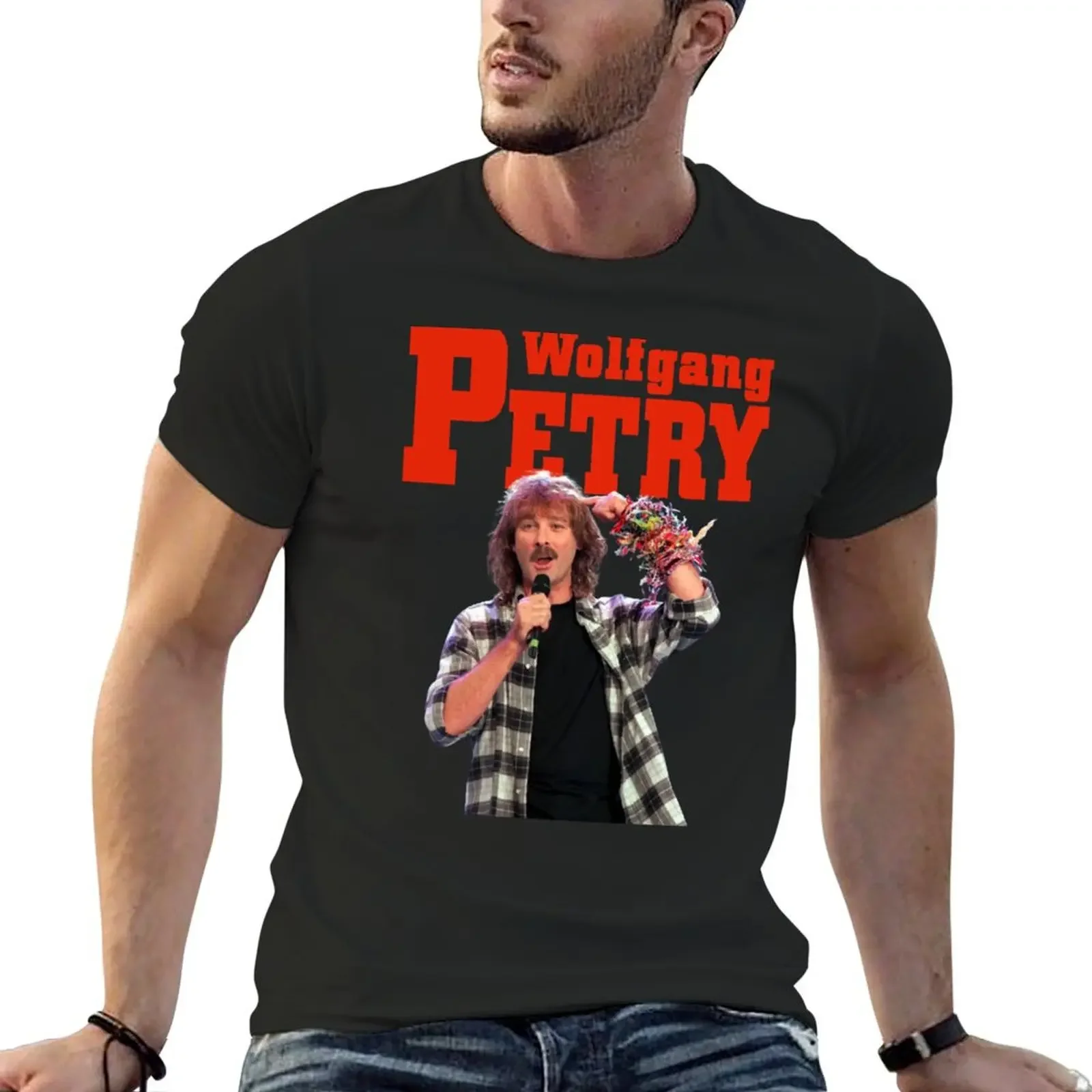 Wolfgang petry t shirt wolfgang konzert 2023 T-Shirt tops summer clothes heavyweights sweat shirts men