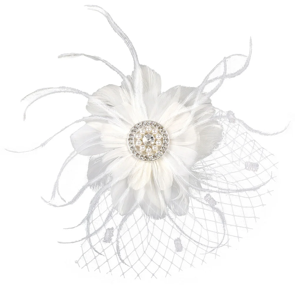 

Box Fascinator Headwear Women's Fascinators Bride Tea Party Headpiece Banquet