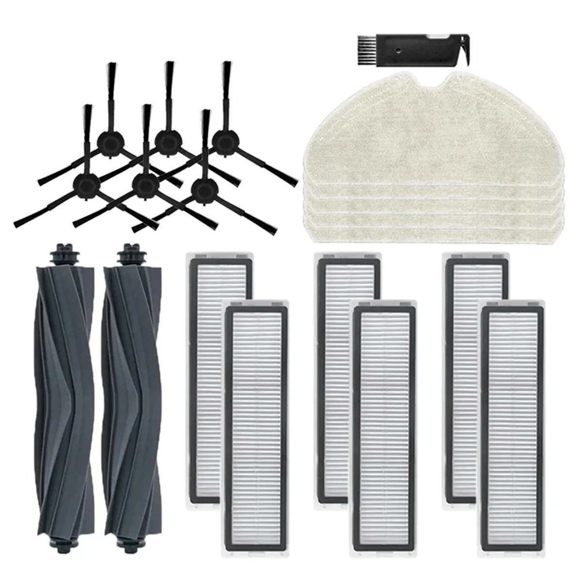 Для Dreame D10S/D10S Pro робот-пылесос основная боковая щетка Hepa фильтр швабра тряпки