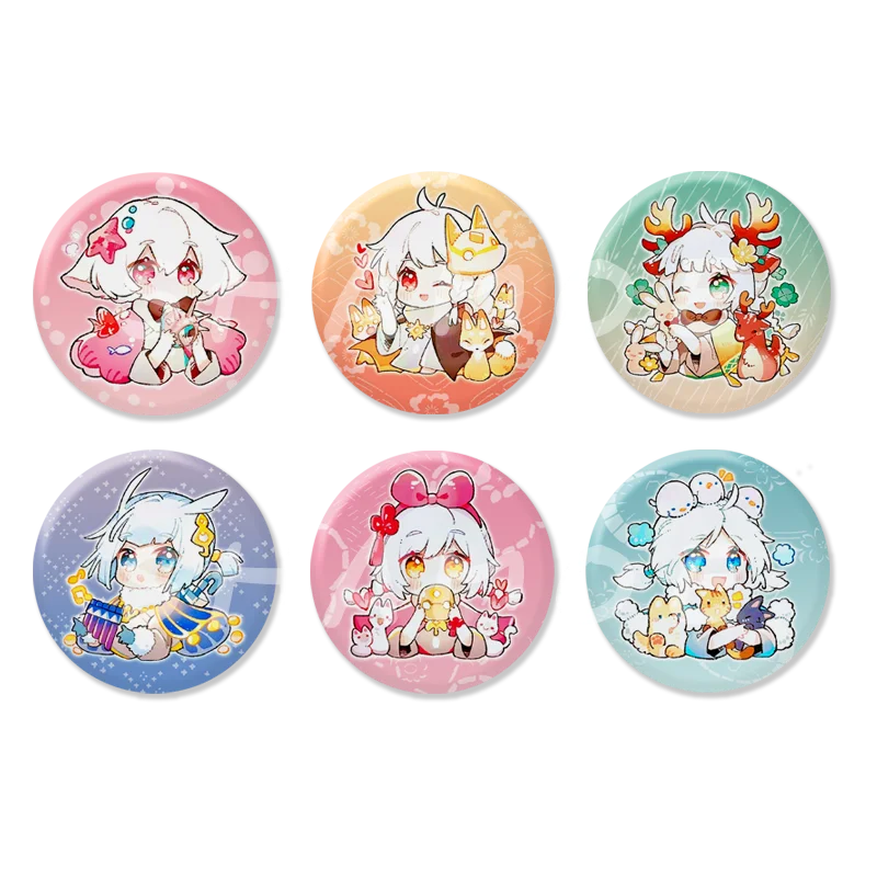 Небесно: дети светильник Нора далет лиса значок аниме звезда волшебная блестящая