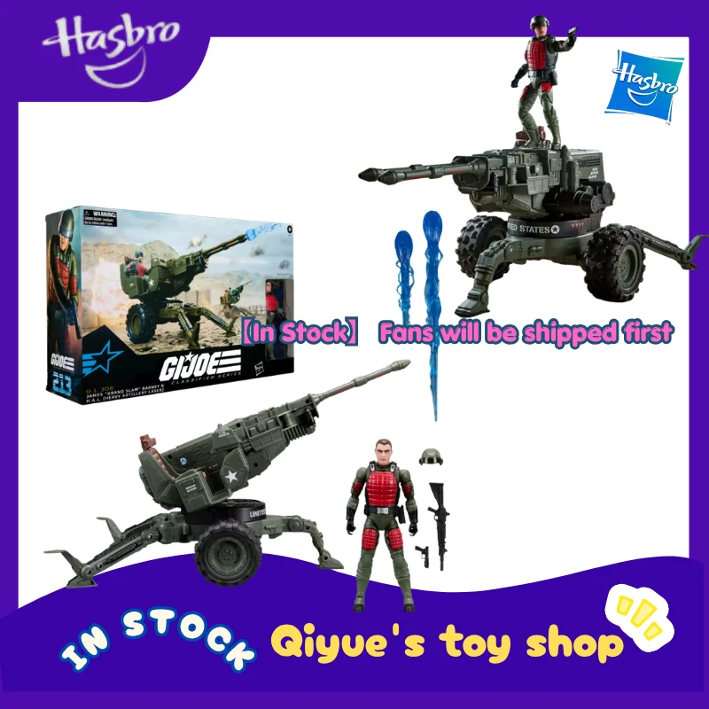 Фото В наличии: Hasbro GIJOE Grand Slam Laser Cannon g2103, подвижная модель робота-куклы, коллекционная игрушка, подарок. №1