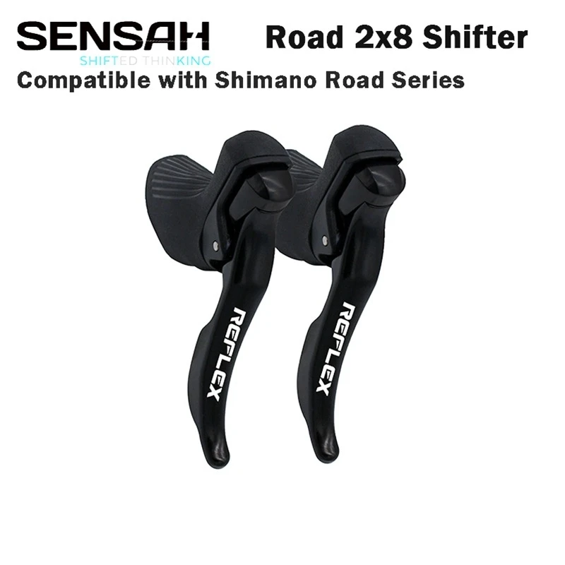 

SENSAH REFLEX Road Bicycle Derailleur 16 Speed Shifter Brake Levers EIEIO 2×8-speed Dual Control Lever For SHIMANO Bike Parts