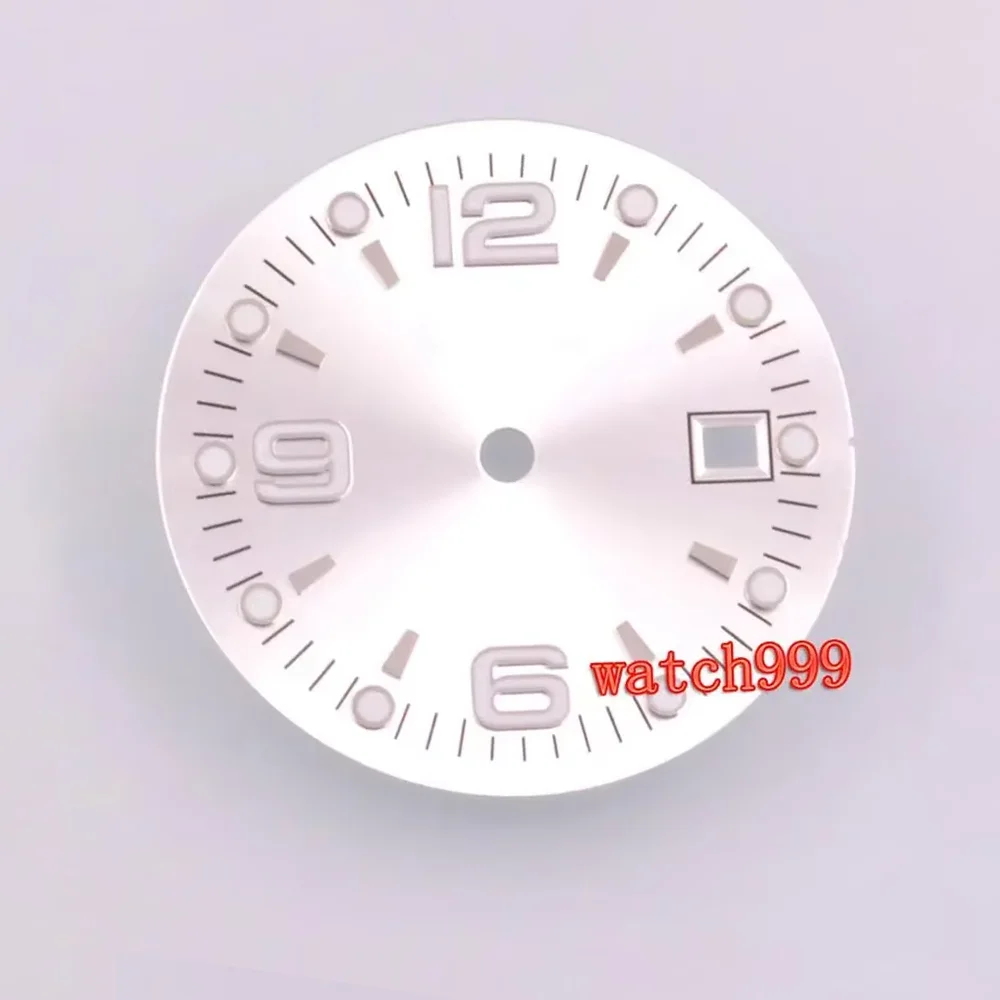 Стерильный циферблат часов 31 5 мм подходит для ETA 2836 2824 Miyota 8215 821A 8205 DG2813 3804 Sea gull 1612 с