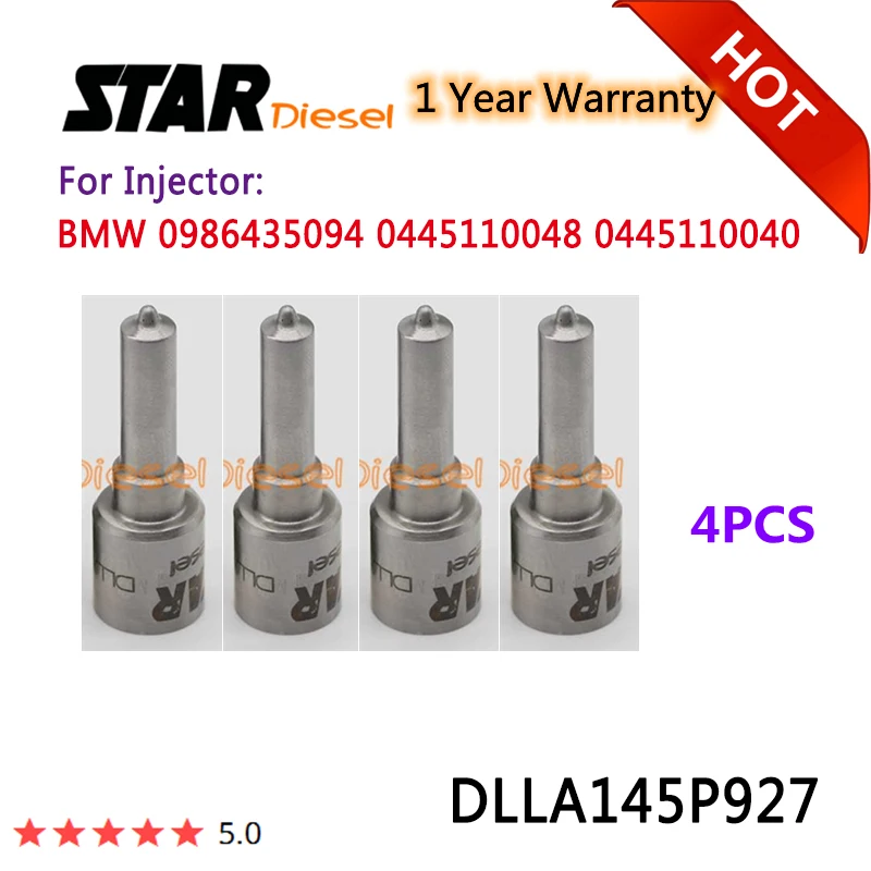 STAR Diesel 4 * DLLA145P927 Форсунка для распылителя инжектора 0433171617 комплекты ремонта под