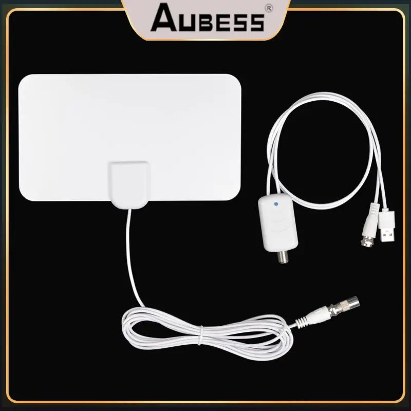 

Dvb-t2 Isdb-tb Tv Antenna High Gain 900 Miles Radius Amplifier Receiver Antenna Clarity Indoor Digital Hd Tv Receiving Equipment
