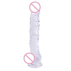 Реалистичный фаллоимитатор, Женский мастурбатор, Анальные игрушки, огромный Искусственный Пенис с присоской, точка G, оргазм, секс-игрушки для женщин, взрослые 18 +