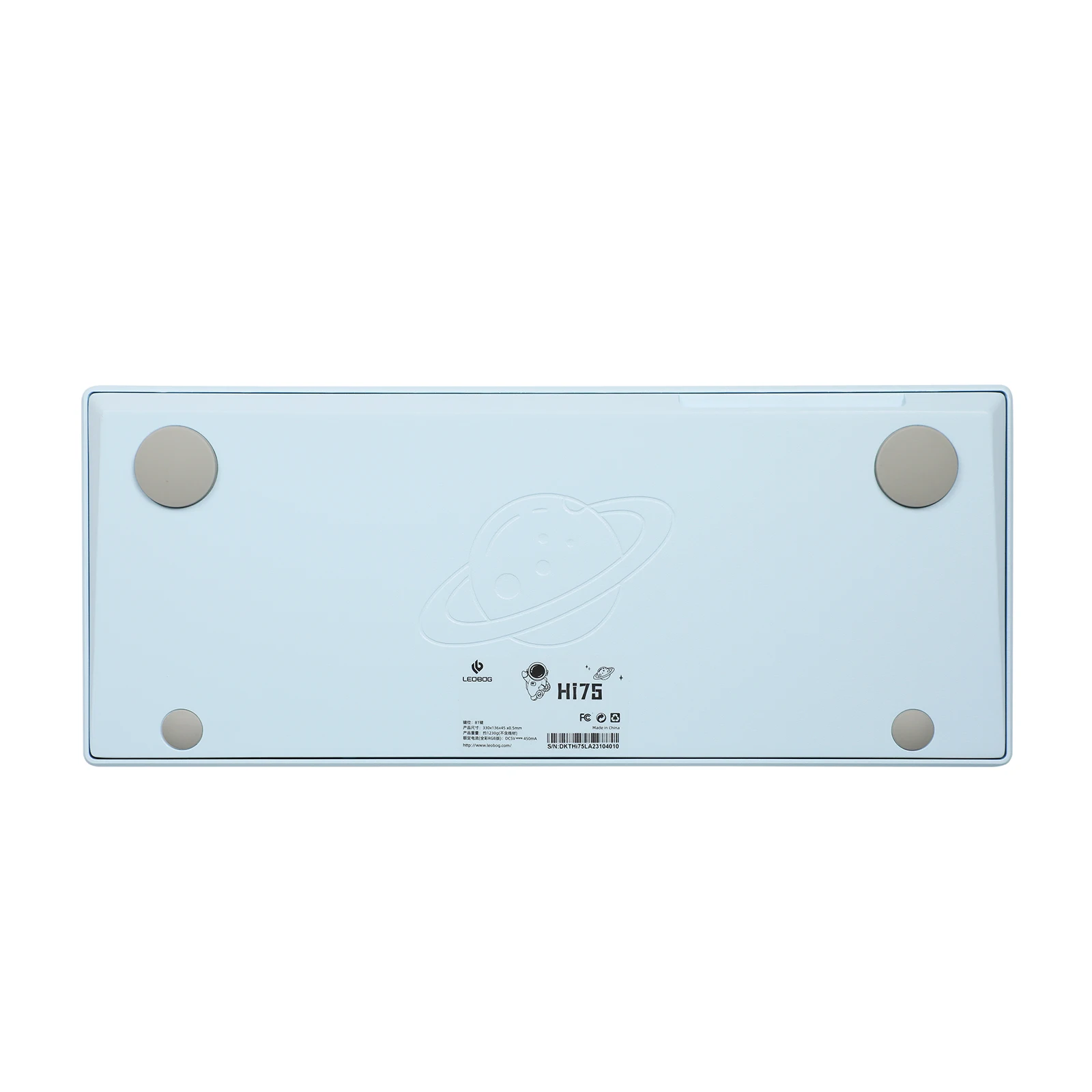 Комплект EPOMAKER x LEOBOG Hi75 75% 81-клавишный проводной Type-C с южной обратной прокладкой