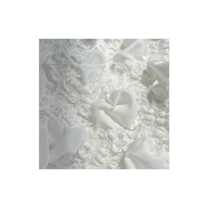 Мягкая ткань Off-White с высокой эластичностью для дизайнерской одежды, платьев, пальто, модных изделий, для шитья и рукоделия (art.: 3920da9275ef5) - 3920da9275ef5