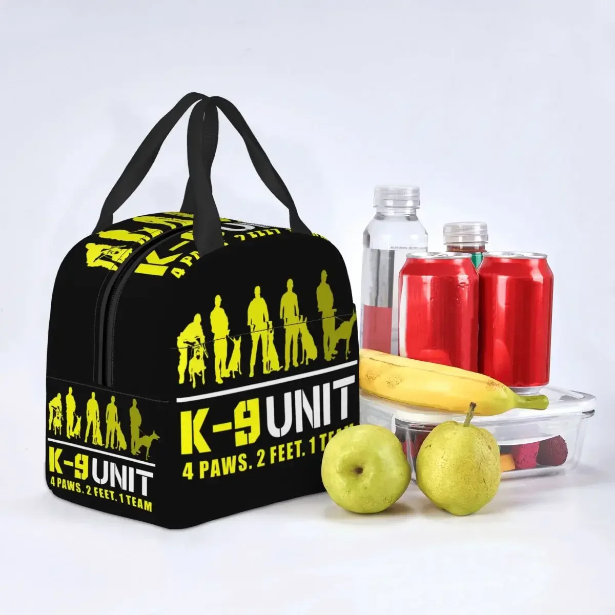 Термально Изолированные сумки для ланча K9 Unit malins Женская Бельгийская пастушка