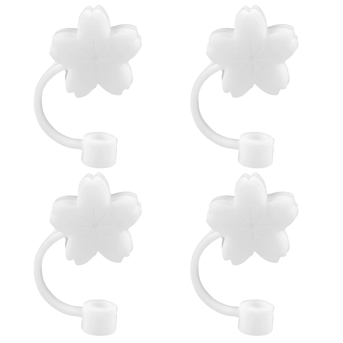 

4 шт., силиконовые трубочки для пипетки, многоразовые