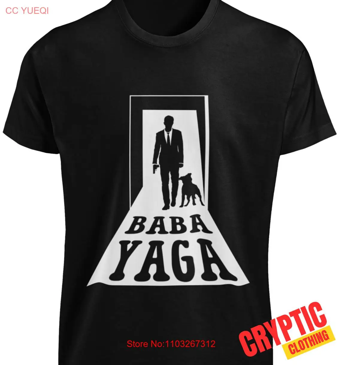 Футболка EOENKKY John Wick Baba Yaga Хлопок