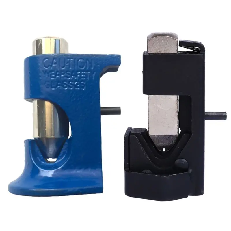 

Sturdy Hammer Lug Crimper Tool for BENCH Mounting Crimps Welding Cables