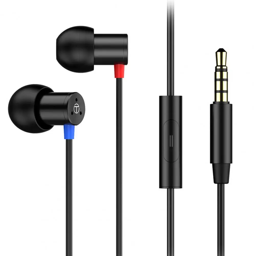 

Wired Earphone In-ear Stereo HiFi Sound Dynamic Earbud 3.5mm Sport Earbuds Headphones Sleep Headset for Mobile Phone