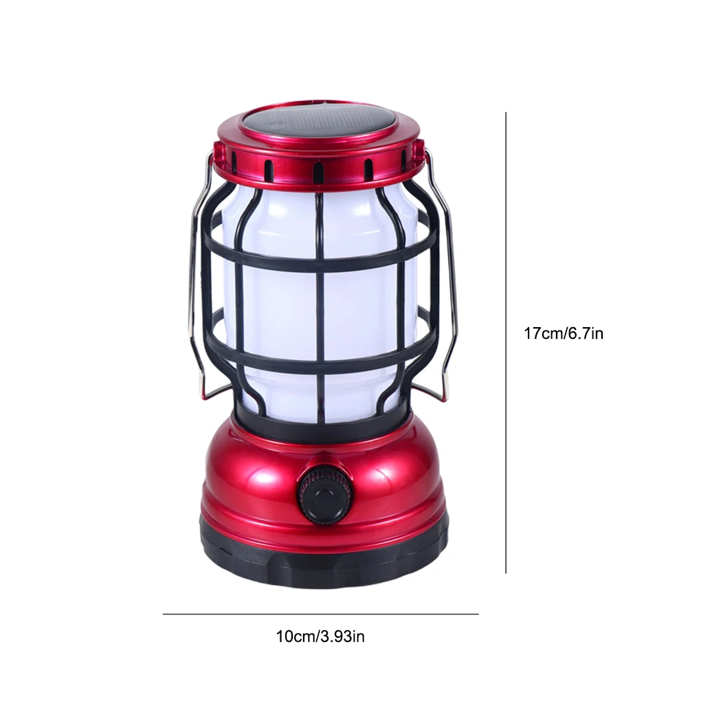 

Lights 5W USB Solar LED Outdoor Lamps Emergency Hiking Backpacking Home Safety Night Lighting Lanterns Flashlight Red