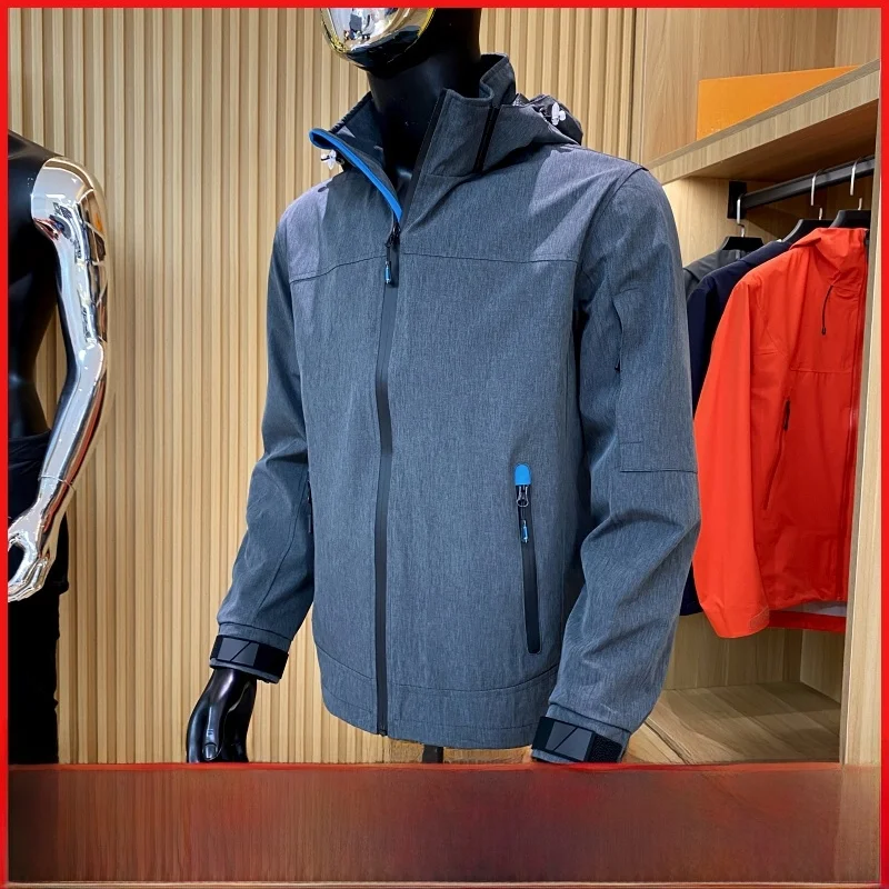 Тяжелая рекомендация! Весенняя новая мужская уличная ветрозащитная