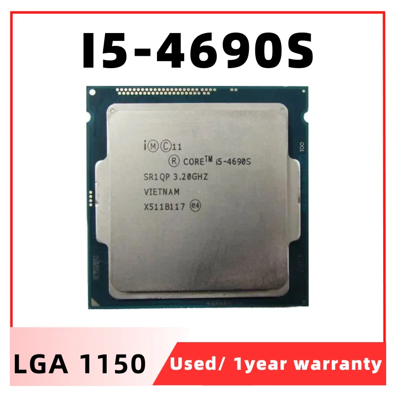 

I5-4690S SR1QP i5 4690S 3,2 ГГц четырехъядерный ЦПУ Процессор 6M 65W LGA 1150